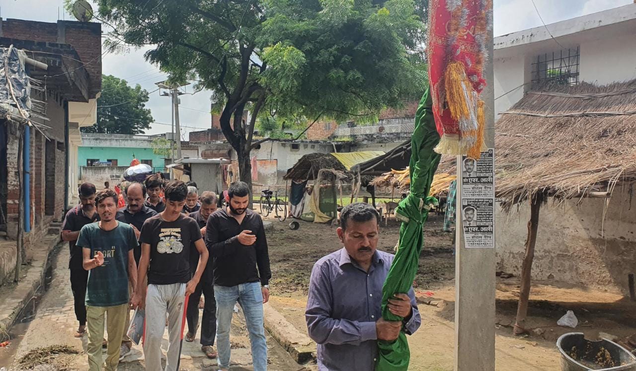 इमाम हुसैन के चेहल्लुम का जुलूस अक़ीदत और एहतराम के साथ कर्बला में हुआ दफन