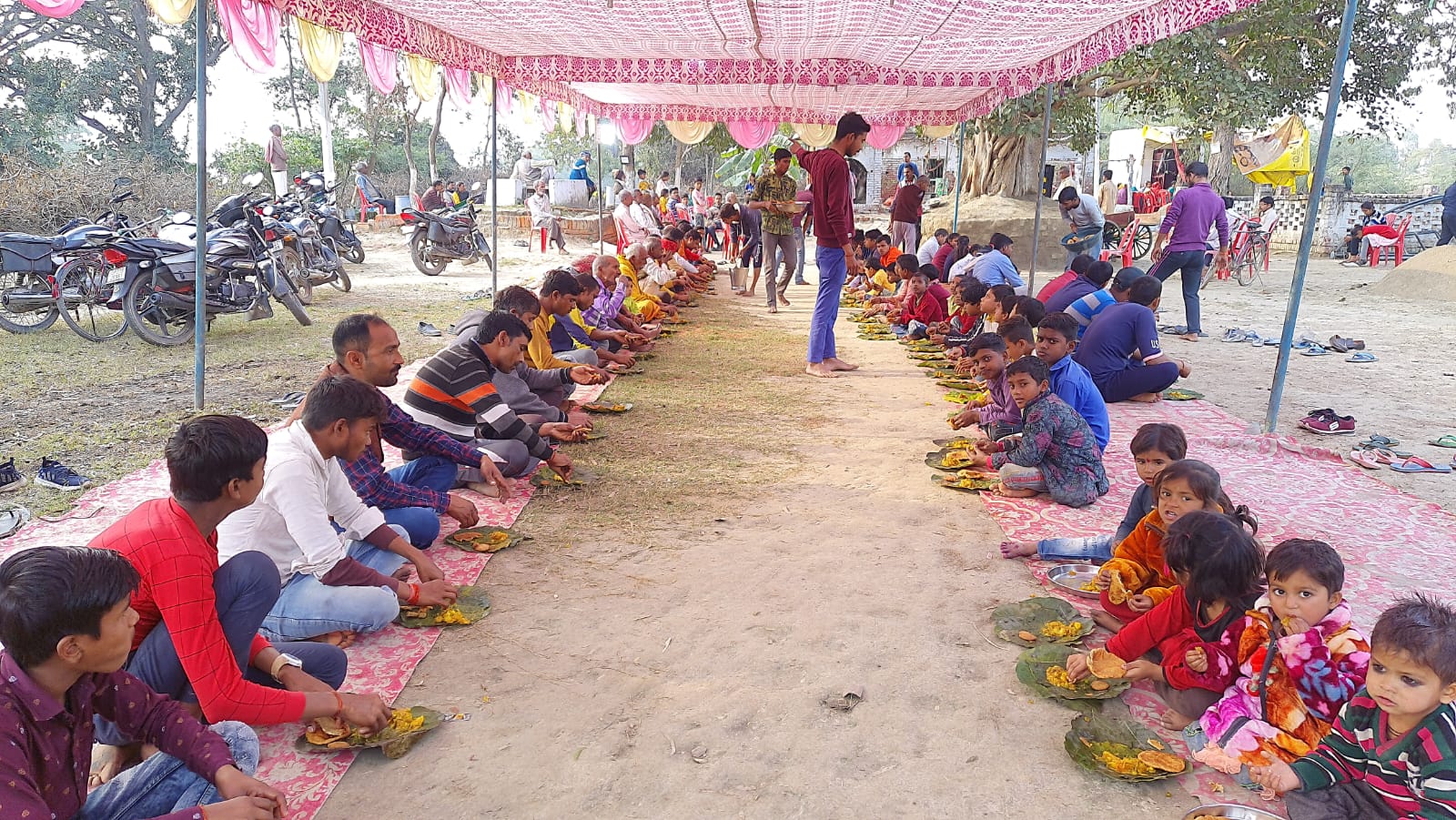 बाबा भवनदास की पावन तपोस्थली पर विशाल भण्डारा सम्पन्न