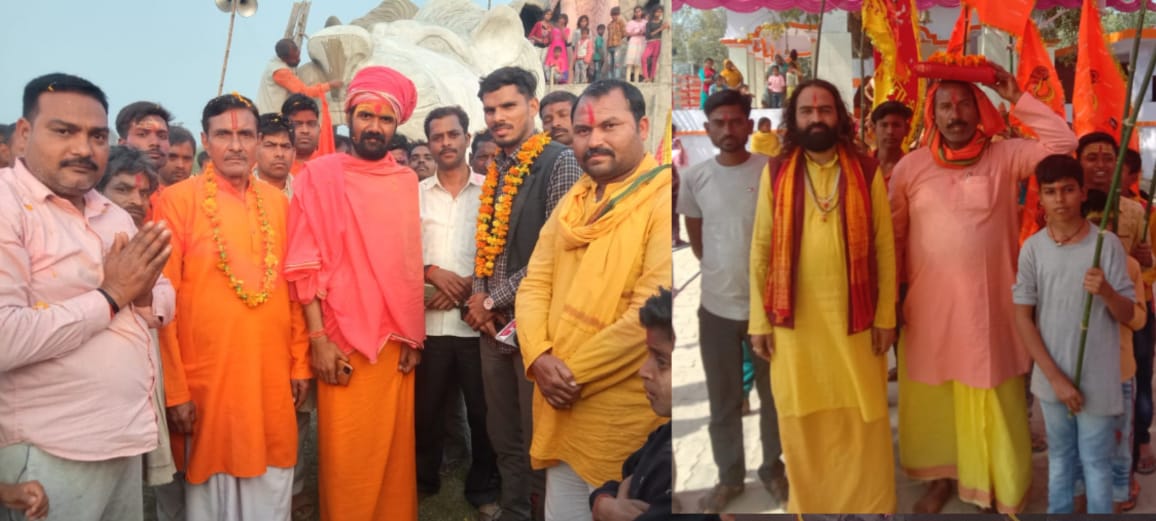 भव्य कलश यात्रा के साथ शुरू हुई श्रीमद्भागवत कथा