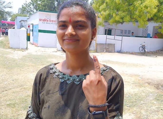 शिक्षा एवं राष्ट्र के उत्थान के लिए किया पहला वोट