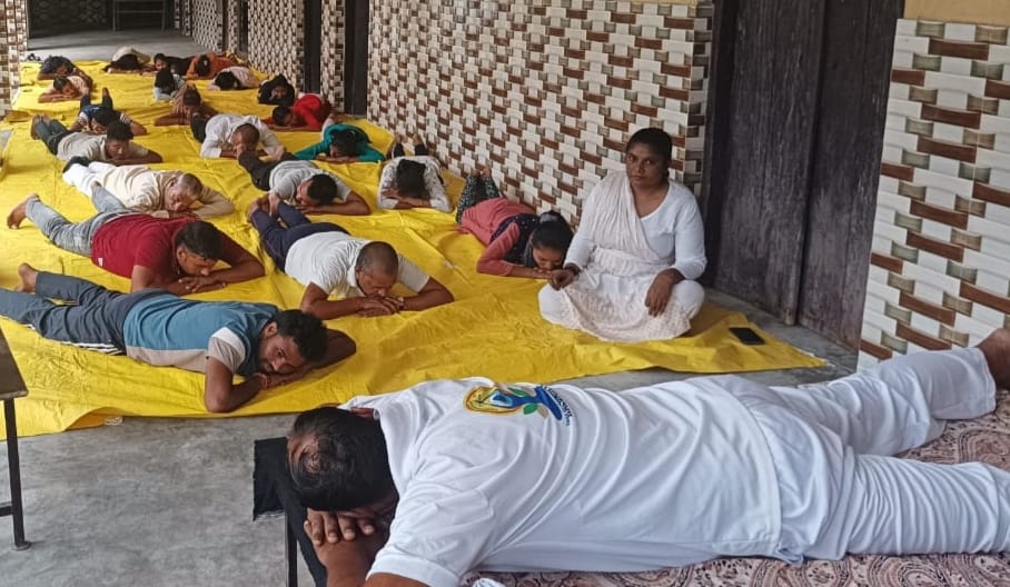 International Yoga Day celebrated in entire Shivgarh region