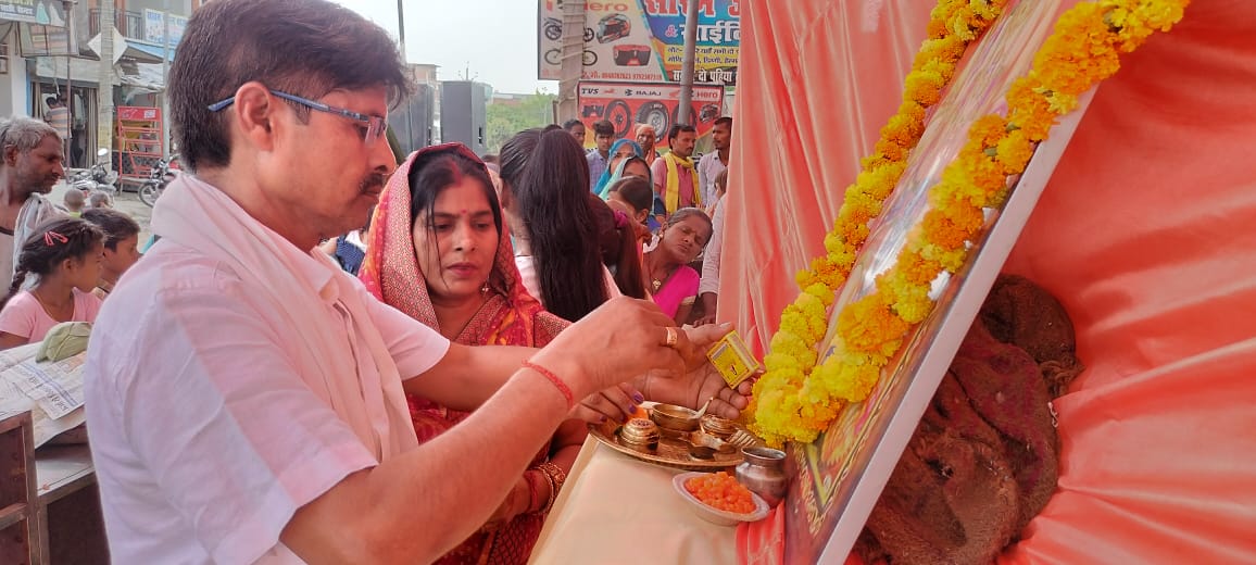 Flood of faith in the storehouse of Bajrangbali