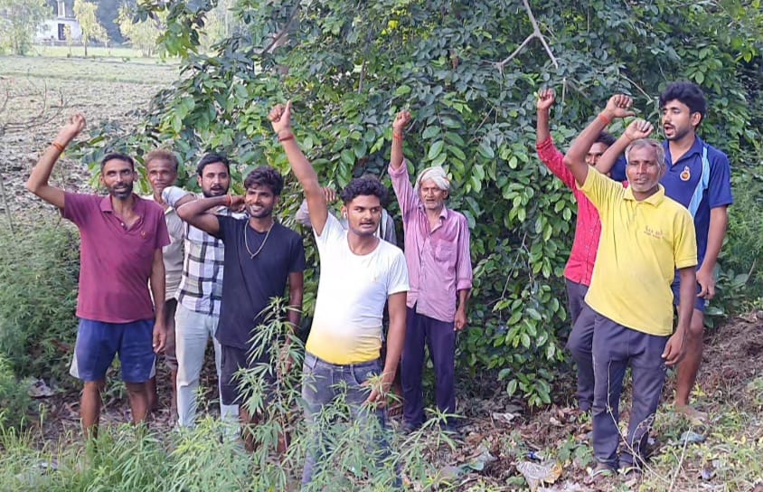 Farmers open protest against lack of water in Pokhara Minor