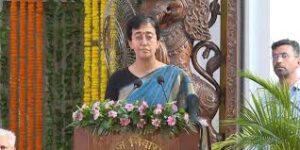 tishi: 'Just as Bharat kept Ram's padukas...', Atishi took charge as CM; Vacant chair kept for Kejriwal 