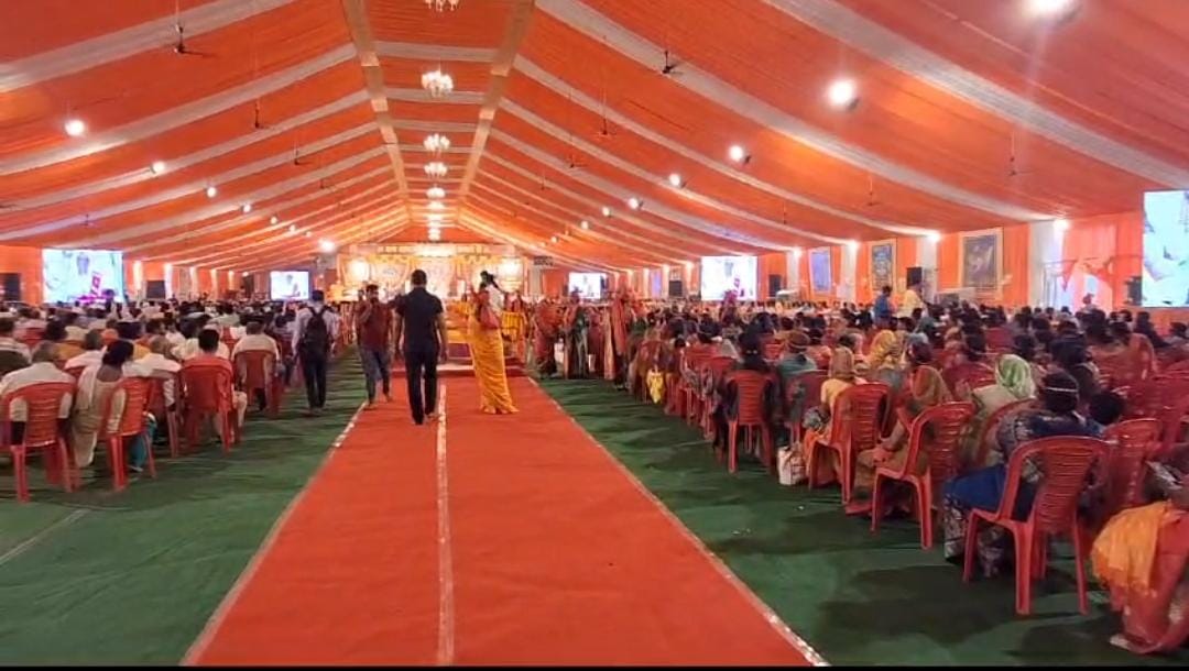 Organization of Shri Ram Katha from the mouth of Shri Prem Bhushan Ji Maharaj in association with Seva Bharti Jaunpur Kashi Province.