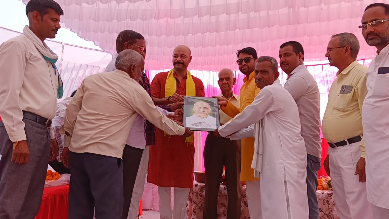 Sardar Patel's birth anniversary celebrated with great enthusiasm in Ahladgarh