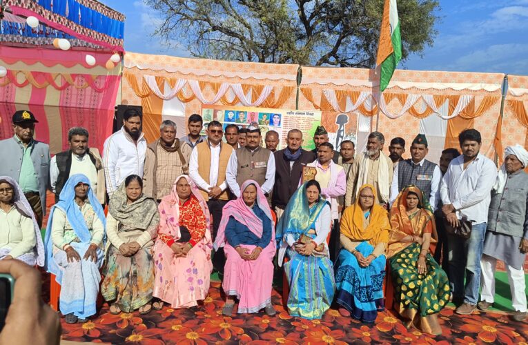 पंड्रावल चौराहे पर शहीद सम्मान समारोह का आयोजन