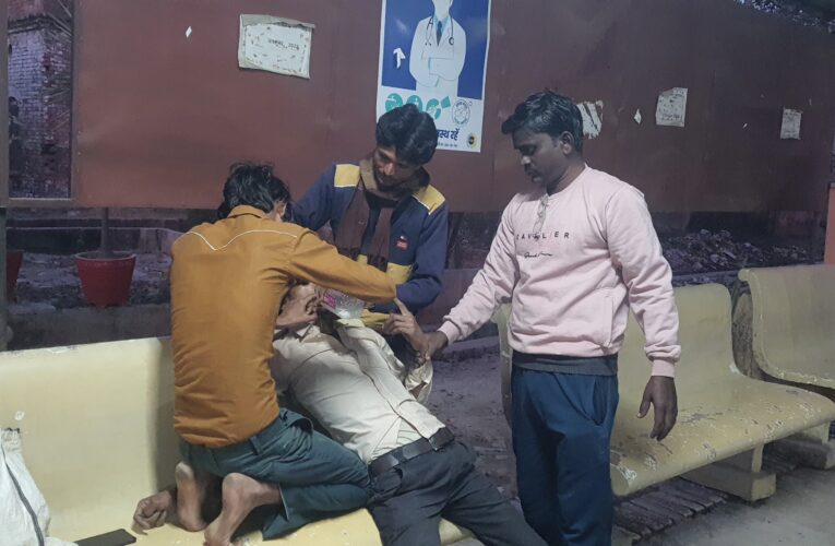जहरीला पदार्थ खाने से युवक की बिगड़ी हालत ! रेफर