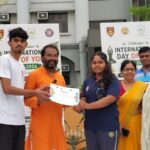 विश्व योग दिवस पर एबीएस इंजीनियरिंग कॉलेज में भव्य योगाभ्यास कार्यक्रम आयोजित